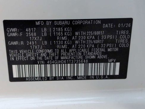 New 2026 Subaru Crosstrek 2.0i Premium AWD/4WD image 34