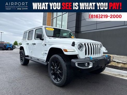 Used 2023 Jeep Wrangler Unlimited Sahara w/ Cold Weather Group AWD/4WD image 1