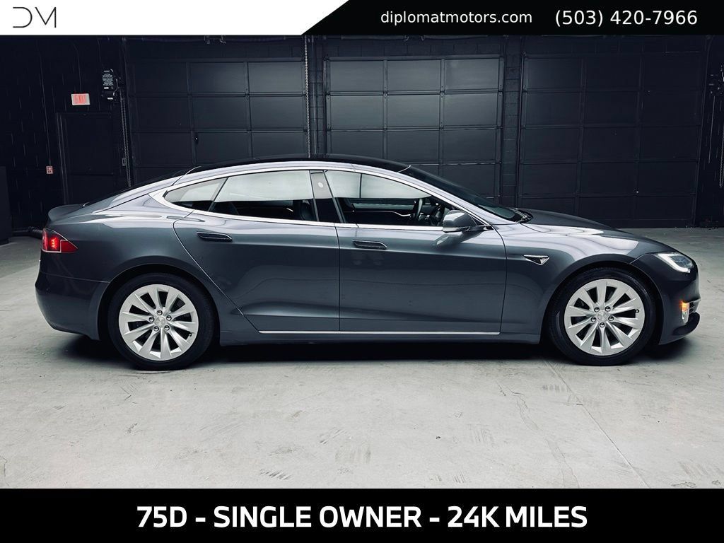 Used 2017 Tesla Model S 75D AWD/4WD image 7