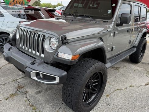 Used 2021 Jeep Wrangler Unlimited Sahara AWD/4WD image 1