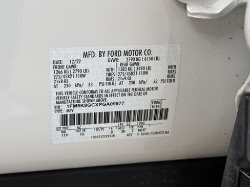 Used 2023 Ford Explorer ST w/ Equipment Group 401A image 31