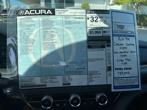 New 2026 Acura Integra image 33