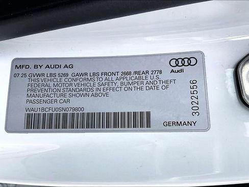 Used 2025 Audi A5 2.0T Premium w/ Convenience Package AWD/4WD image 19