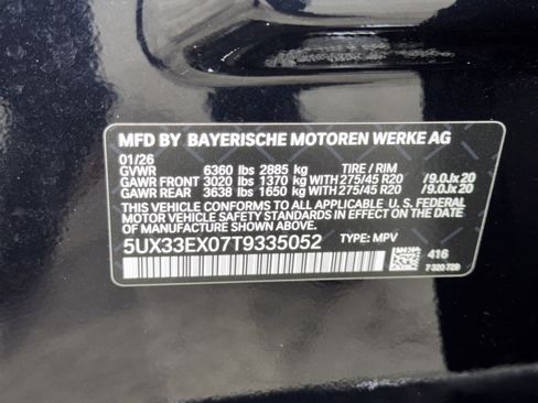 Certified 2026 BMW X6 xDrive40i AWD/4WD image 38