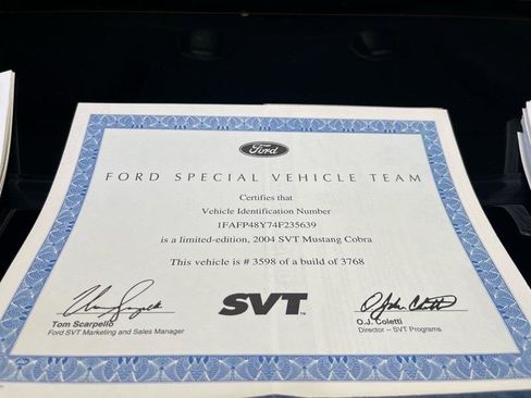 Used 2004 Ford Mustang Cobra RWD image 62