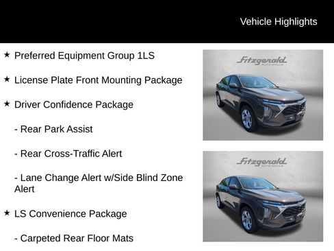 Used 2024 Chevrolet Trax LS w/ LS Convenience Package FWD image 4