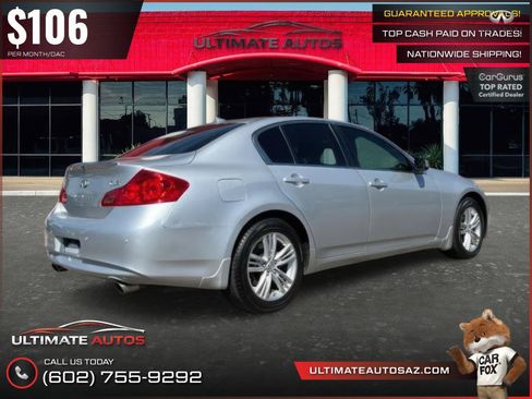 Used 2011 INFINITI G37 x Sedan w/ Premium Pkg AWD/4WD image 3