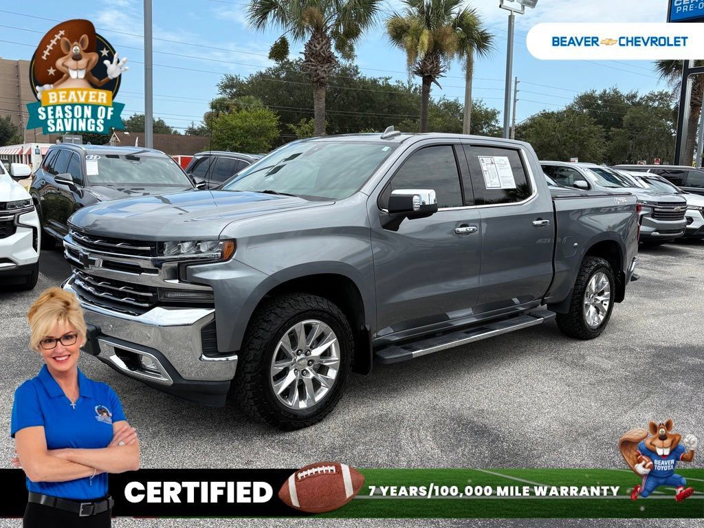 Used 2020 Chevrolet Silverado 1500 LTZ w/ LTZ Plus Package AWD/4WD image 1