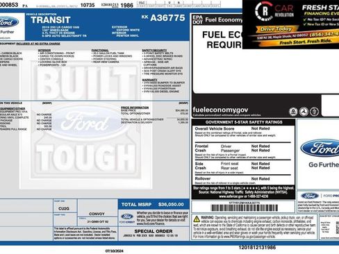 Used 2019 Ford Transit 250 130 Low Roof RWD image 11