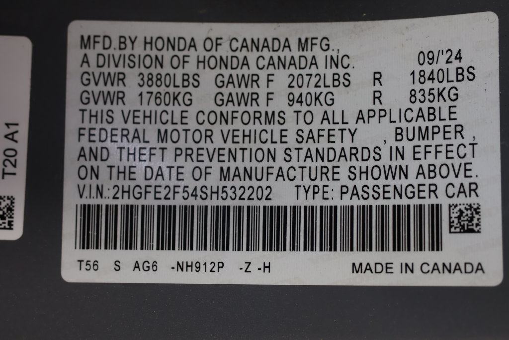Used 2025 Honda Civic Sport image 29