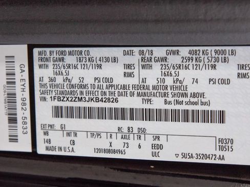 Used 2018 Ford Transit 350 XL RWD image 27