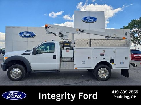 Used 2012 Ford F450 XL w/ Snow Plow Prep Pkg RWD image 1