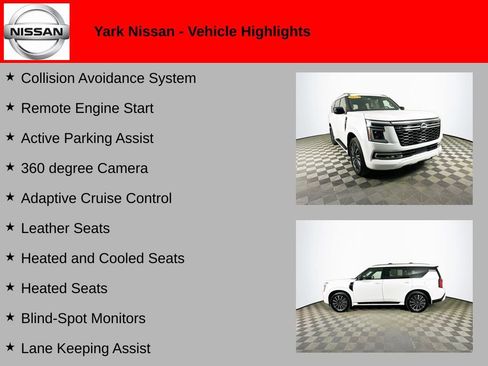 Certified 2025 Nissan Armada Platinum Reserve image 2