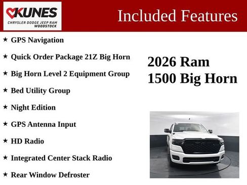 New 2026 RAM 1500 Big Horn image 3