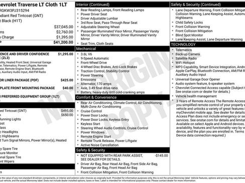 Certified 2023 Chevrolet Traverse LT FWD image 2