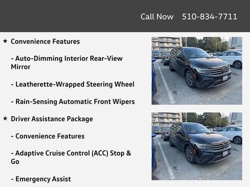 Certified 2023 Volkswagen Tiguan S w/ Driver Assistance Package image 4