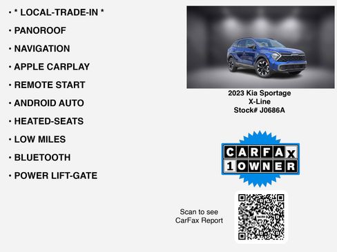 Used 2023 Kia Sportage X-Line w/ X-Line Premium Package AWD/4WD image 7