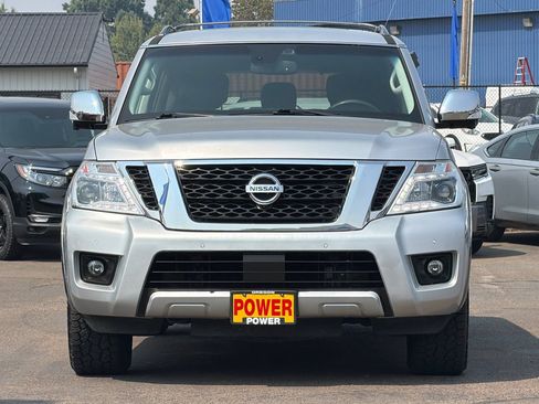 Used 2017 Nissan Armada Platinum w/ Interior Lighting Package AWD/4WD image 8