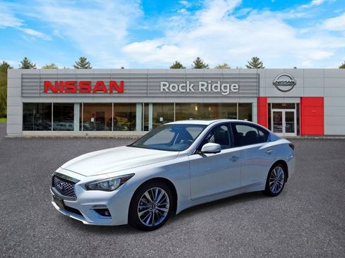 Used 2023 INFINITI Q50 Luxe w/ Cargo Package AWD/4WD image 4