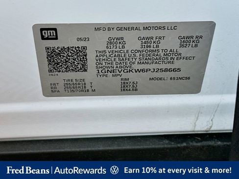 Used 2023 Chevrolet Traverse LT AWD/4WD image 38