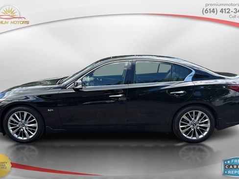 Used 2018 INFINITI Q50 Luxe w/ Essential Package (3.0T Luxe) AWD/4WD image 2