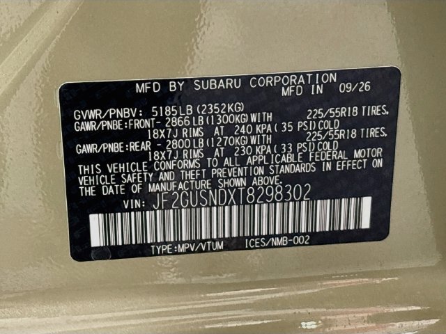 New 2026 Subaru Crosstrek 2.5i Limited AWD/4WD image 31