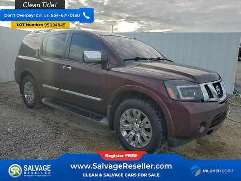 Used 2015 Nissan Armada Platinum RWD image 5