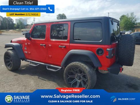 Used 2019 Jeep Wrangler Unlimited Sport S AWD/4WD image 3
