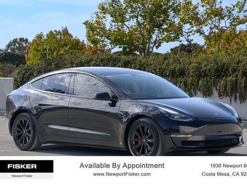 Used 2021 Tesla Model 3 Long Range AWD/4WD image 9