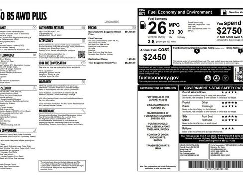 Used 2025 Volvo XC60 B5 Plus image 3