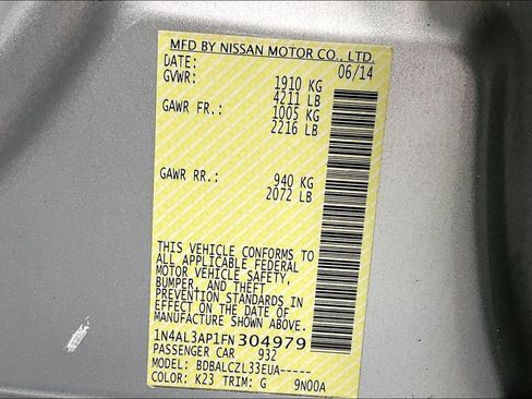 Used 2015 Nissan Altima 2.5 S image 37