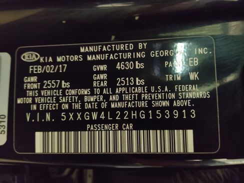 Used 2017 Kia Optima SX w/ Launch Edition Package FWD image 33