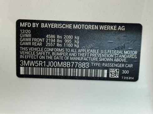 Used 2021 BMW 330i Sedan w/ Convenience Package image 33