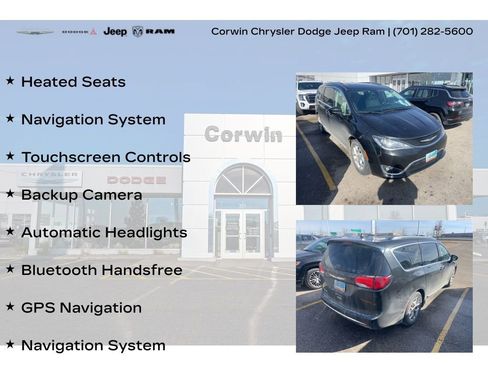 Used 2018 Chrysler Pacifica Touring-L Plus w/ Tire & Wheel Group image 8