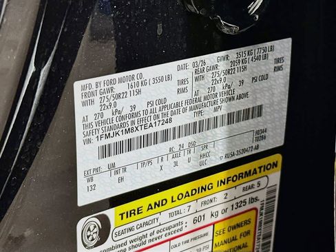 New 2026 Ford Expedition Max Platinum AWD/4WD image 22