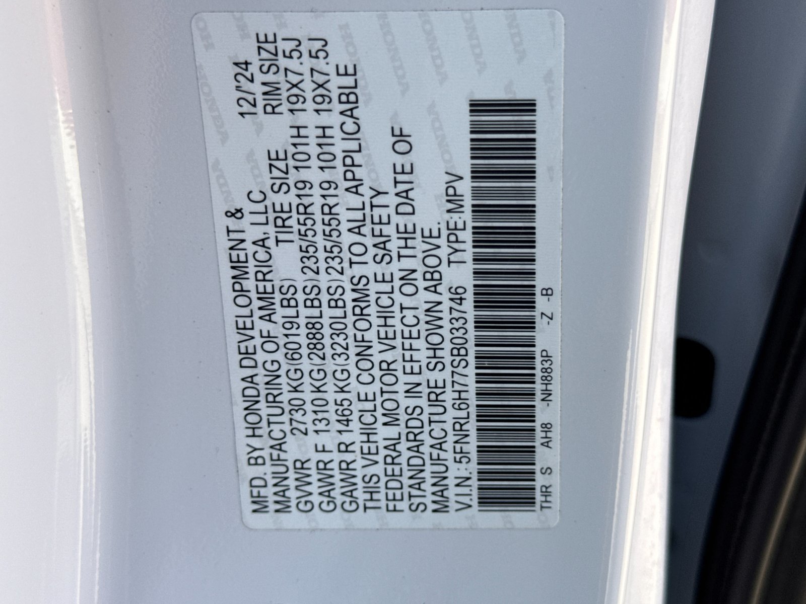 Used 2025 Honda Odyssey Sport-L image 43