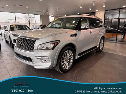 Used 2016 INFINITI QX80 4WD w/ Deluxe Technology Package image 1