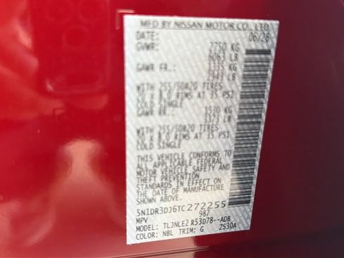 New 2026 Nissan Pathfinder Platinum w/ Cargo Package AWD/4WD image 22