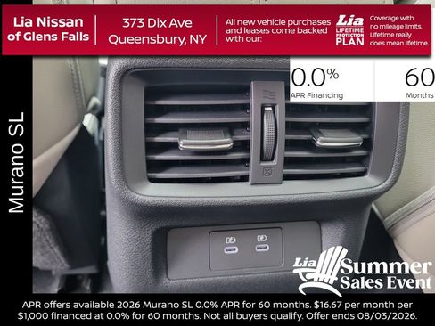 New 2026 Nissan Murano SL AWD/4WD image 33