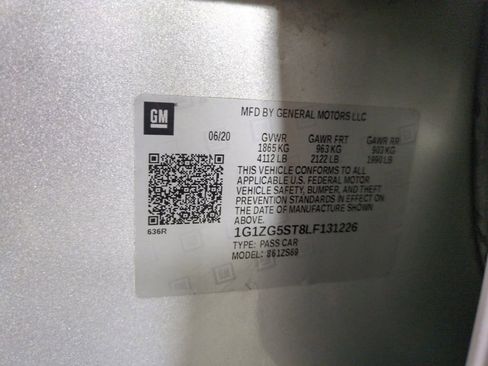 Used 2020 Chevrolet Malibu RS w/ LPO, Convenience Package 1 FWD image 30