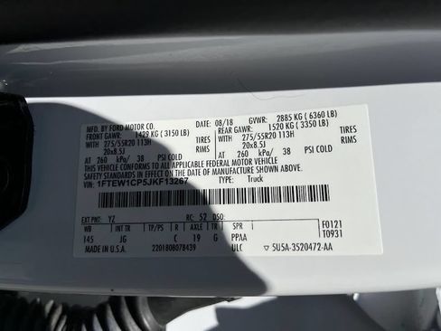 Used 2018 Ford F150 XL w/ Equipment Group 101A Mid RWD image 7
