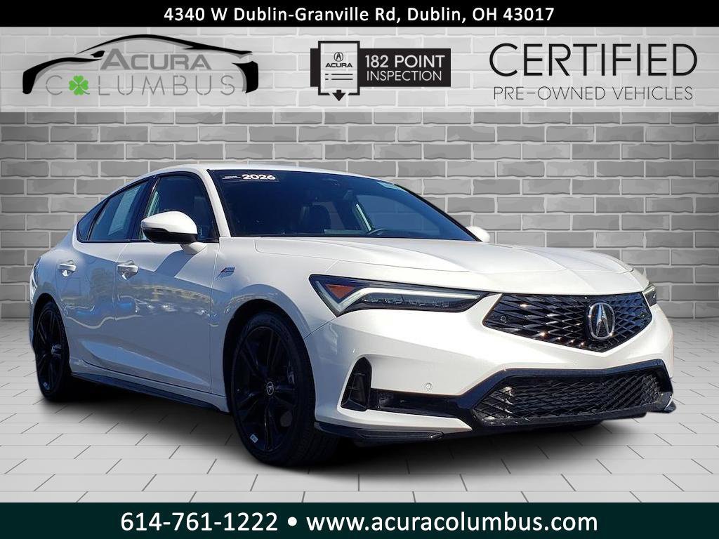 Certified 2026 Acura Integra A-Spec w/ Technology Package FWD 360° Tour