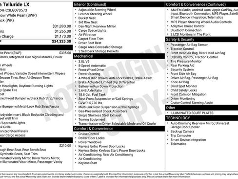 Used 2020 Kia Telluride LX image 2