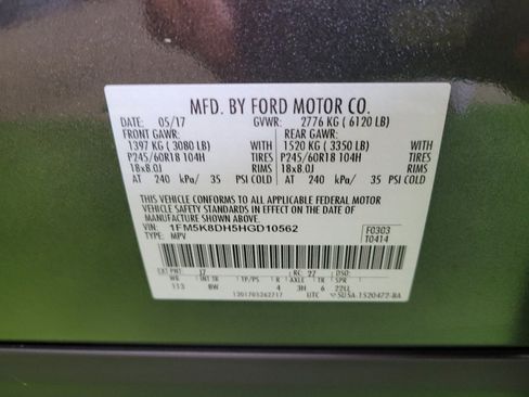 Used 2017 Ford Explorer XLT w/ Equipment Group 201A image 33