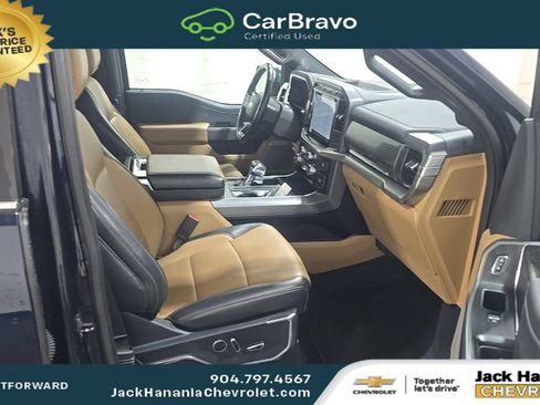 Used 2021 Ford F150 Lariat w/ Equipment Group 502A High AWD/4WD image 3
