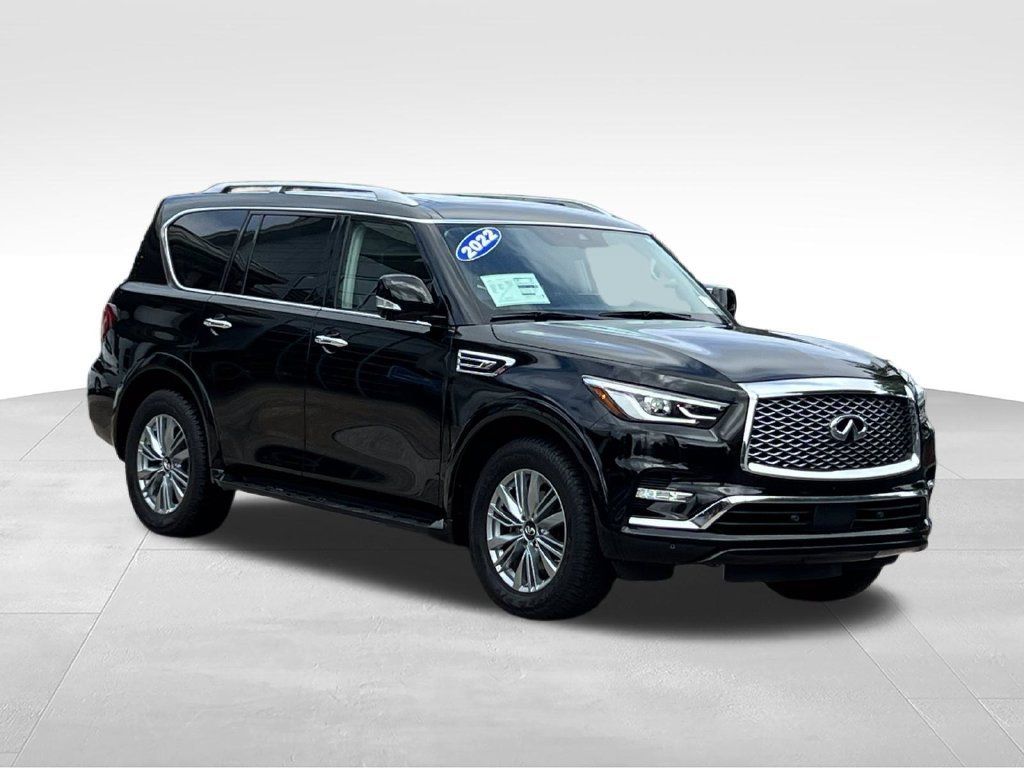Used 2022 INFINITI QX80 Luxe w/ Cargo Package RWD image 3