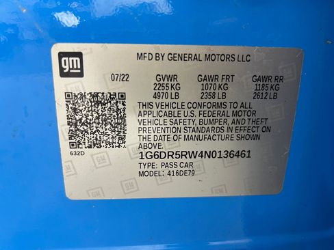 Used 2022 Cadillac CT5 V w/ Cold Weather Package image 19