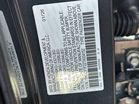 New 2026 Honda Accord LX image 37