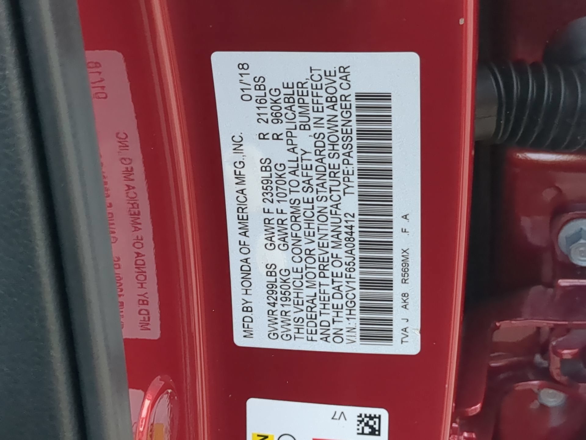 Used 2018 Honda Accord EX-L image 71
