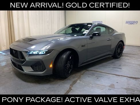 Certified 2025 Ford Mustang GT Premium w/ Mustang Nite Pony Package RWD image 36